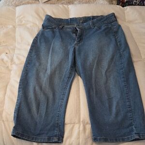 Riders by Lee Light Blue Cropped Jeans